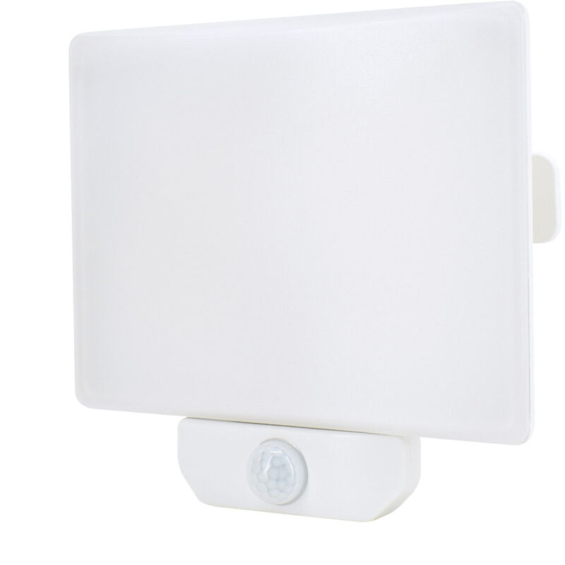 foto del prodotto proiettore led 50w bianco naturale 4000k 4500 lumen rilevatore pir ip65