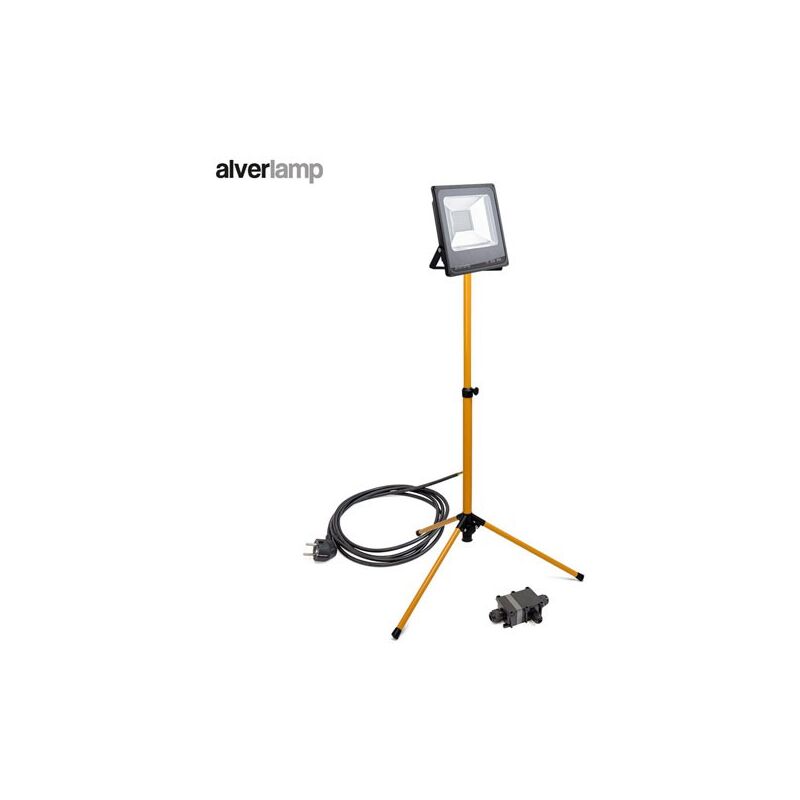foto del prodotto proiettore led 50w con treppiedi