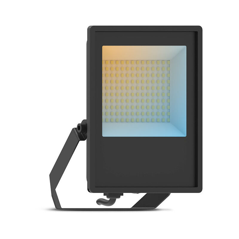 foto del prodotto proiettore led 50w nero ctc ip65 5200lm 3000 6000k exterior