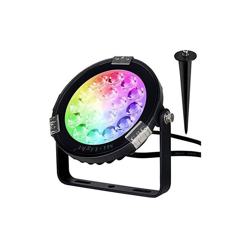 foto del prodotto proiettore led 9w rgb cct controllato da rf wifi - ip65