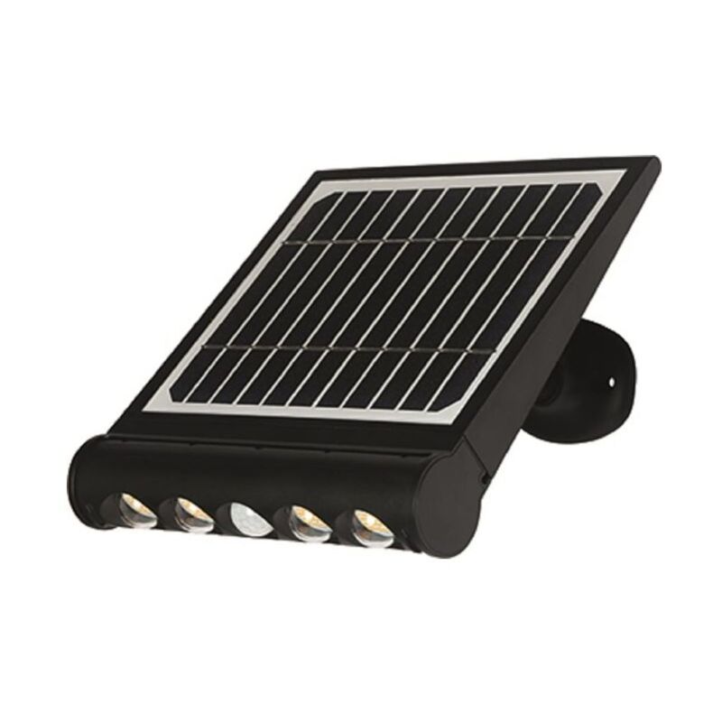 foto del prodotto proiettore led avalon con pannello solare 8w 950lm vigor