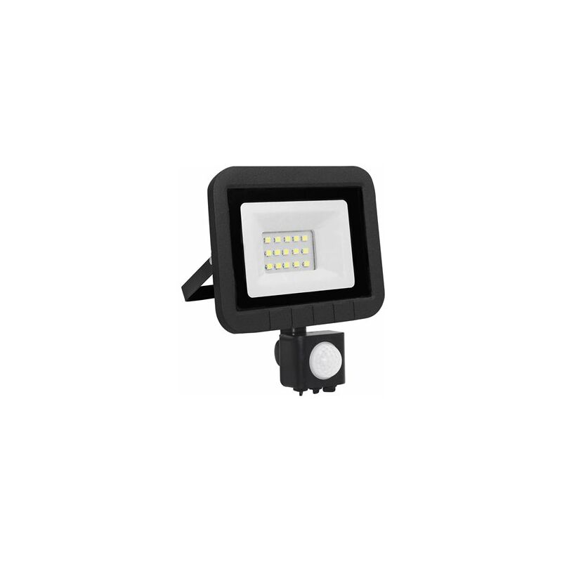 foto del prodotto proiettore led con sensore matel nero da 10w