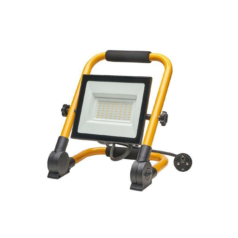 foto del prodotto proiettore led con supporto maurer 100w 4000 k ip65 8000lm cf. scatola