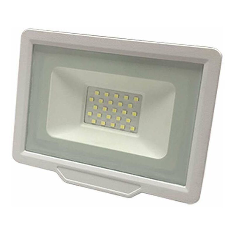 foto del prodotto proiettore led da 50w 250w bianco impermeabile ip65 4000lm bianco caldo 2700k