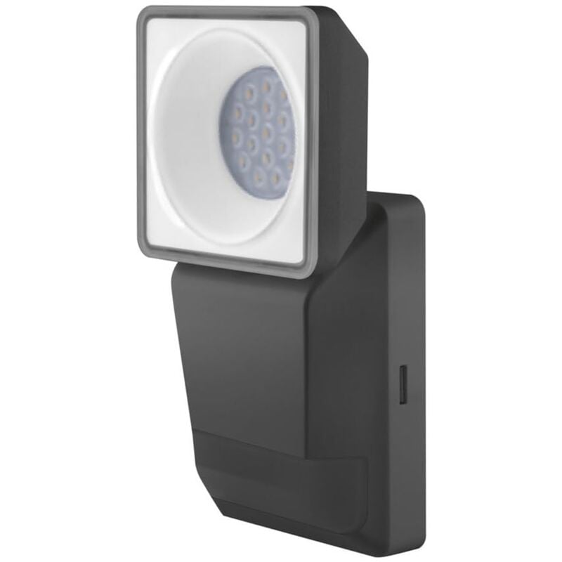 foto del prodotto proiettore led endura spot nero 8w 750lm 50d 840 bianco freddo ip55 sensore di movimento e luce simmetrico ledvance