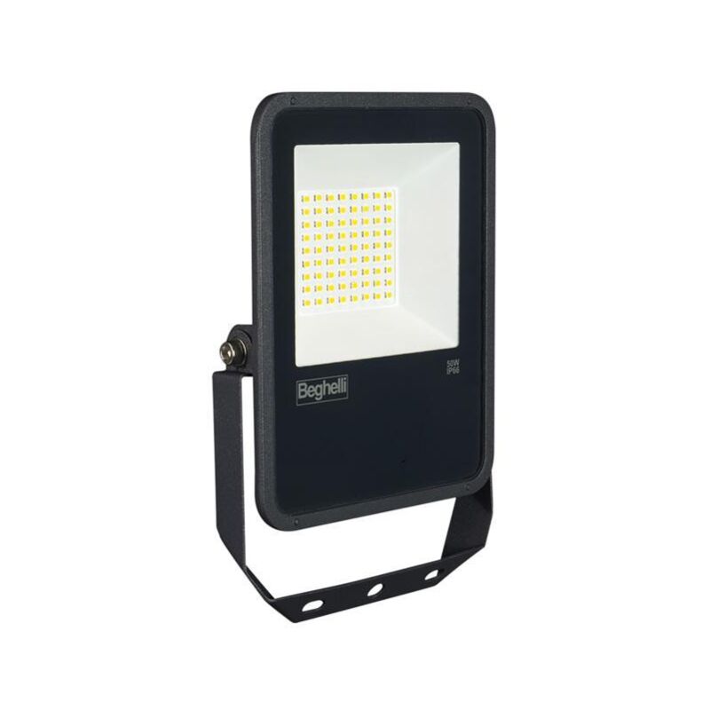 foto del prodotto proiettore led floorlight 50w nero ip66 4k beghelli 86163