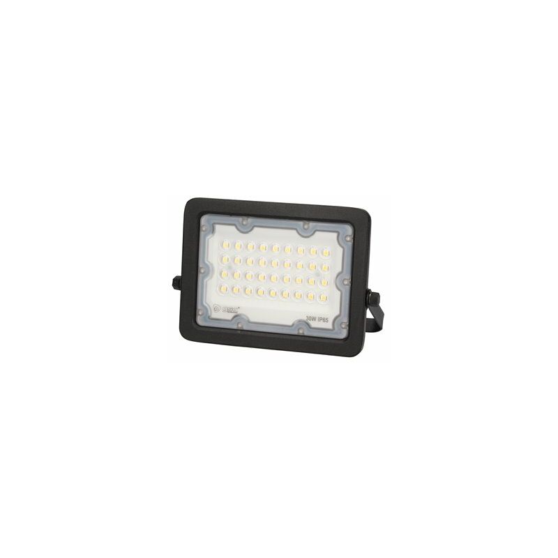 foto del prodotto proiettore led in alluminio 30w 4000k ip65 nero