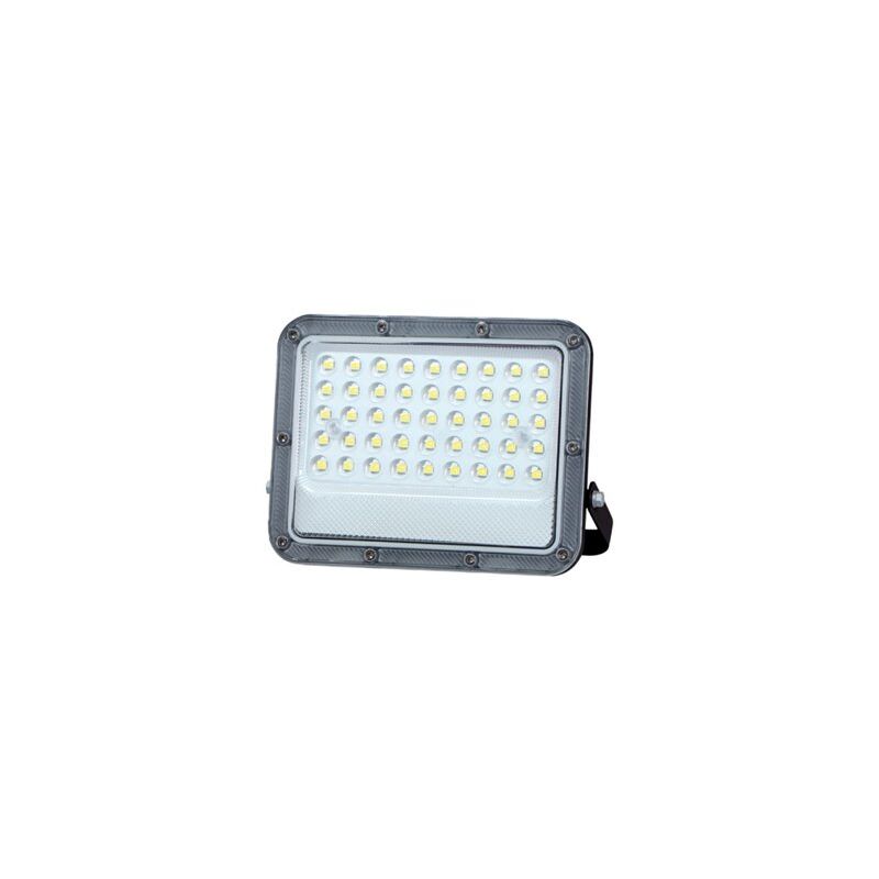 foto del prodotto proiettore led in alluminio belinta 50w 3000k ip65 nero