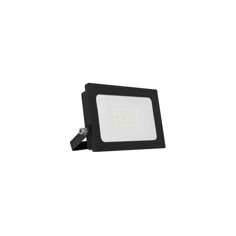 foto del prodotto proiettore led in alluminio nero opaco 12 24v 10w