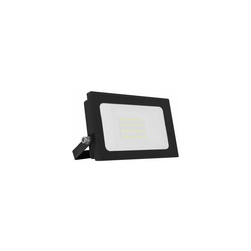 foto del prodotto proiettore led in alluminio nero opaco 12 24v 20w