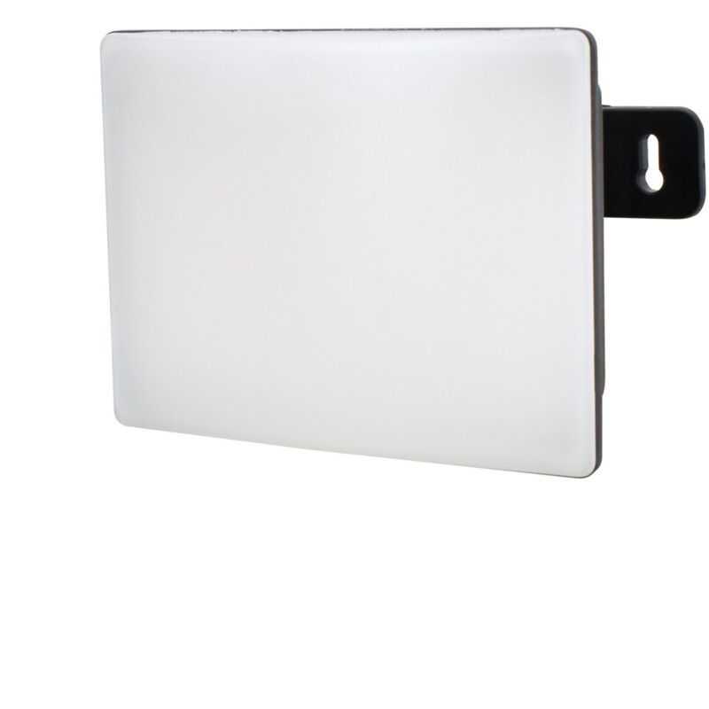 foto del prodotto proiettore led integrato 20w 1800lm 4000k ip65 nero 131x106x96mm