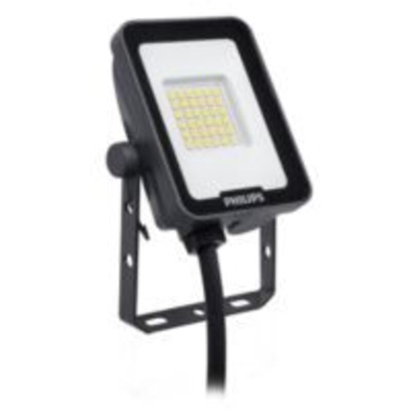 foto del prodotto proiettore led 'ledinaire gen3' 20w 6500k 2400lm ip65 ik07 13x9,7x2,5cm colore bianco e nero