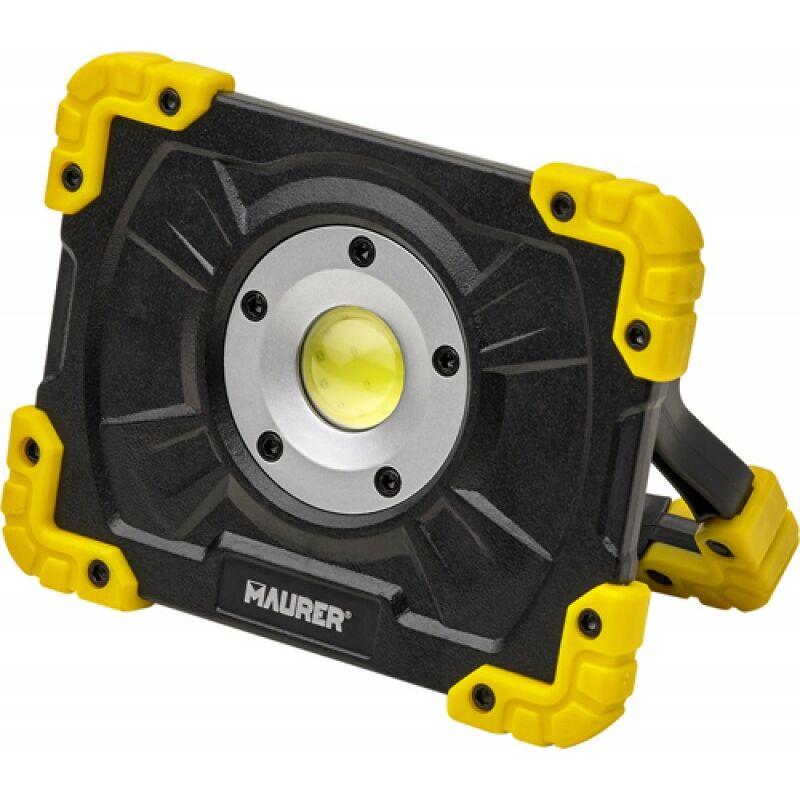 foto del prodotto proiettore led mini portatile 500l con calamita 3aa non incluse maurer
