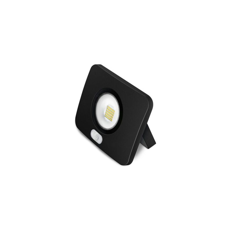 foto del prodotto proiettore led nero ip65 sensore 50w freddo matel