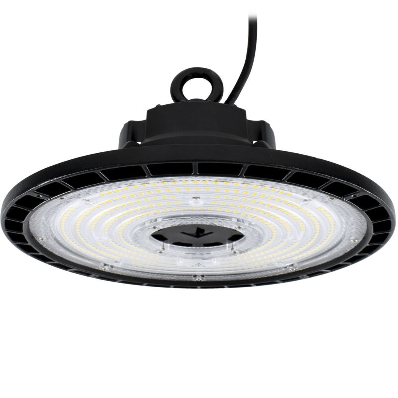 foto del prodotto proiettore led parit highbay 200w 32000lm 4000k ip65 nero 305x305x115mm