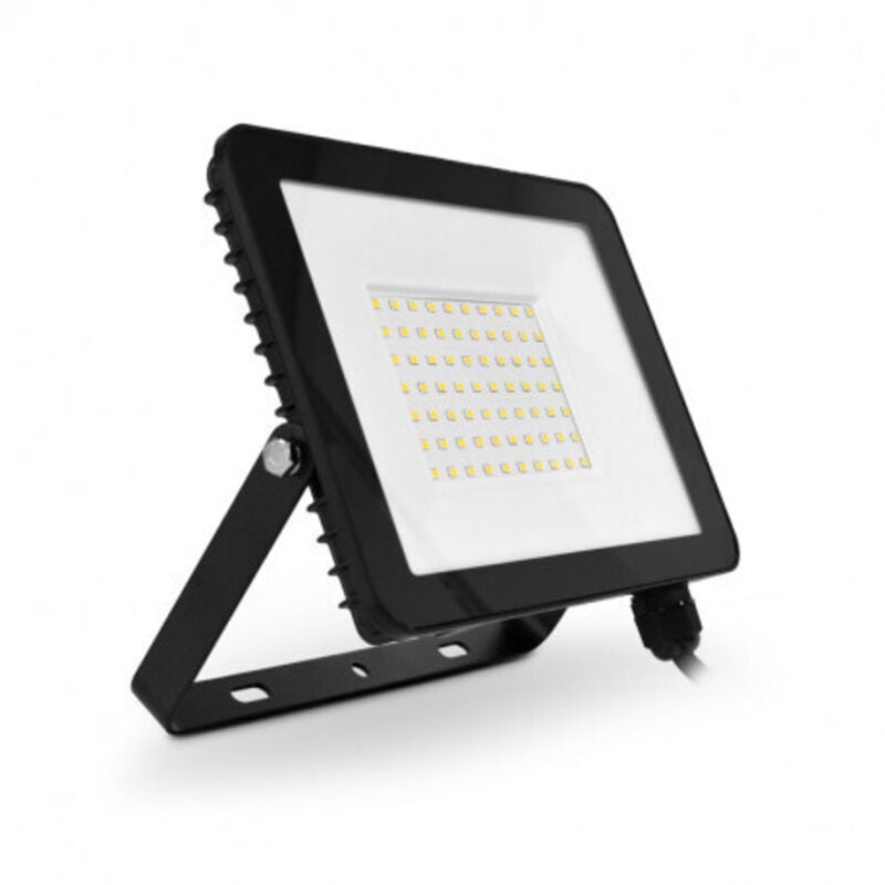 foto del prodotto proiettore led piatto 50w 4000lm 110 ip65 155mmx218mm bianco neutro 4000k