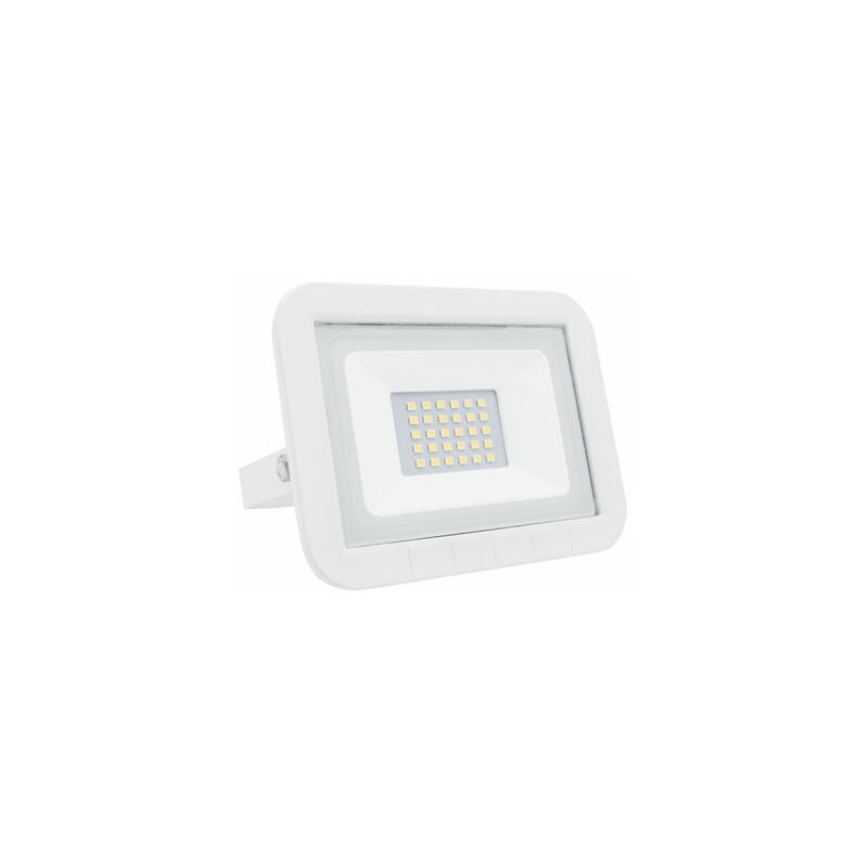 foto del prodotto proiettore led piatto bianco mattel ip65 10w freddo