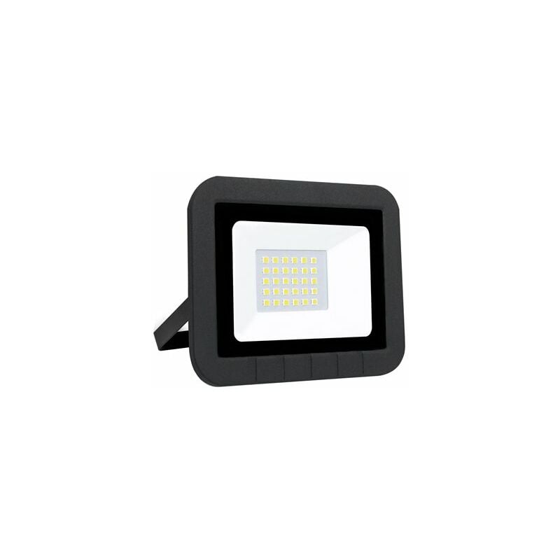 immagine 0 del prodotto proiettore led piatto nero opaco ip65 20w freddo