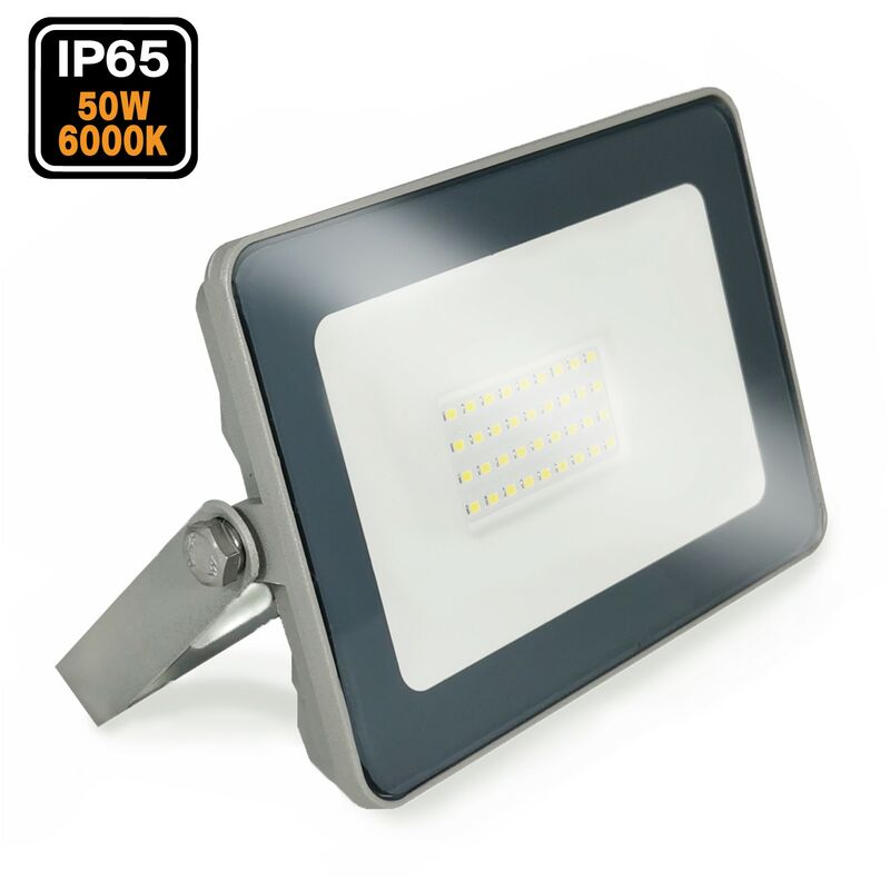 foto del prodotto proiettore led proline 50w bianco freddo 6500k alta luminosit 