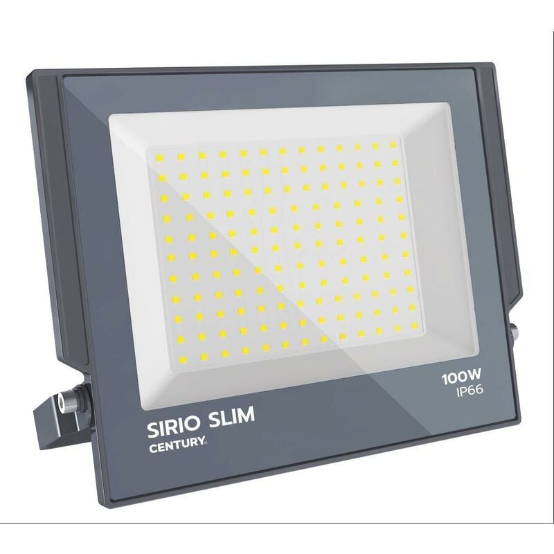 foto del prodotto proiettore led sirio slim 100w 4000k 10500 lm 110 srs 1009540 century