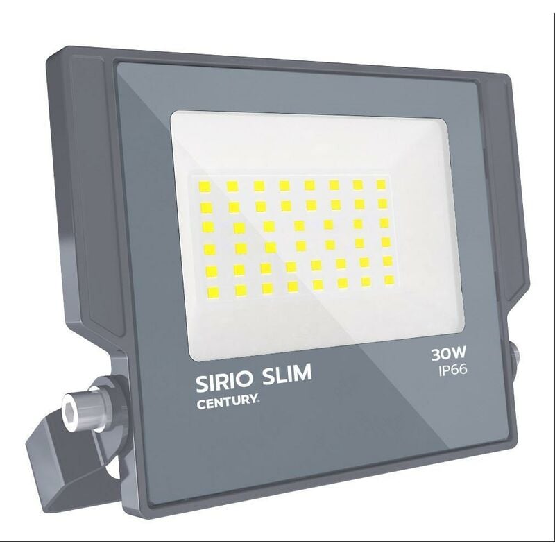 foto del prodotto proiettore led sirio slim 30w 4000k 3150 lm 110 srs 309540 century