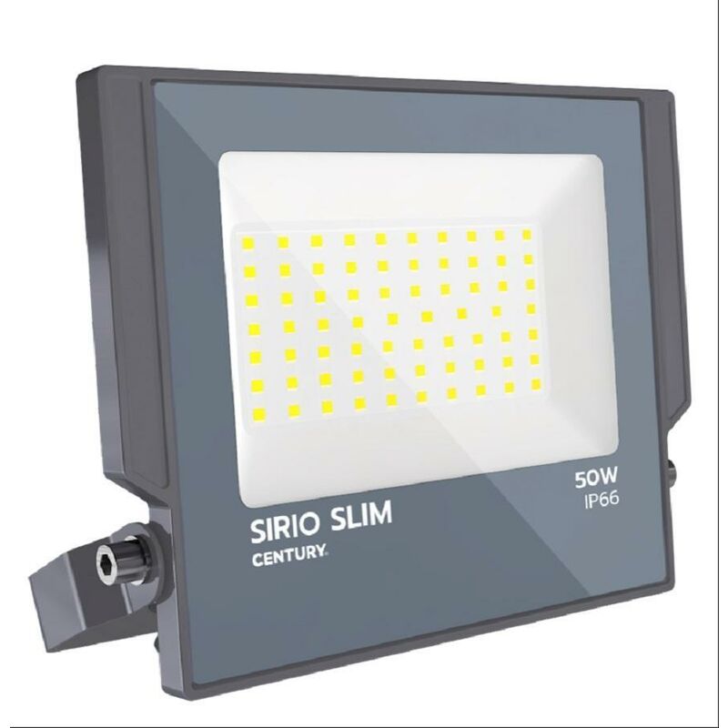 foto del prodotto proiettore led sirio slim 50w 4000k 5250 lm 110 srs 509540 century