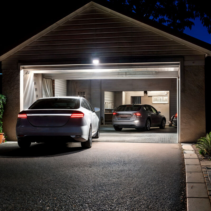foto del prodotto proiettore led slim 10w 120lm w ip65 vetro nero