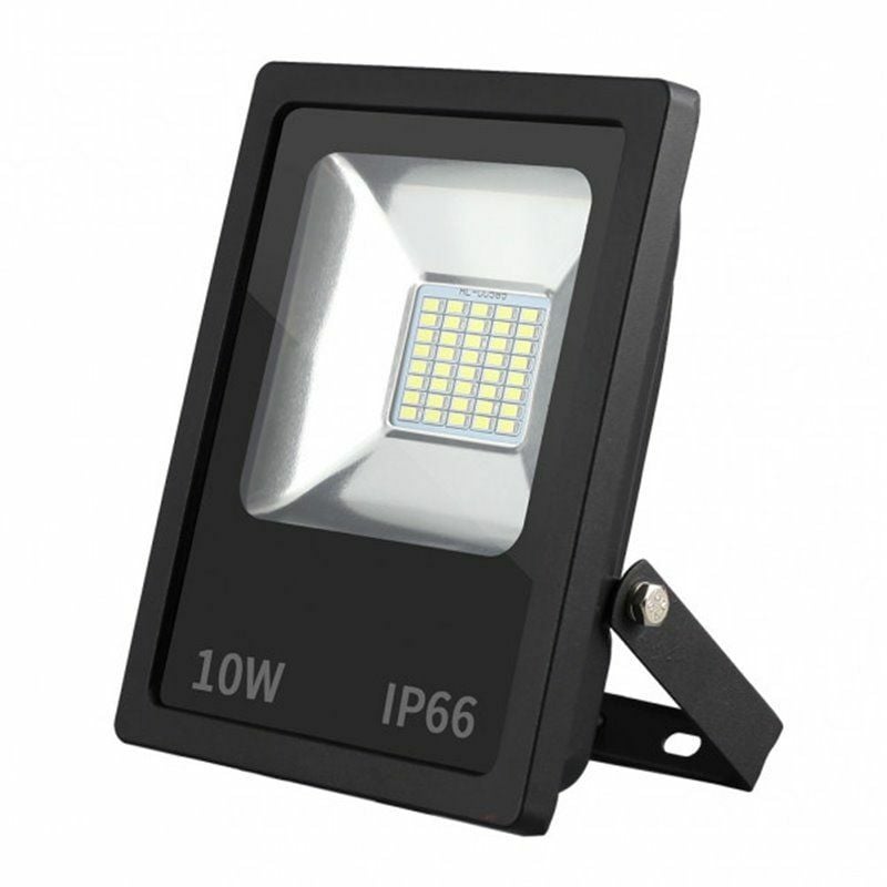 foto del prodotto proiettore led smd dacita 10w 6500k nero 900lm 120 ip66 13,5x11,5x4 cm