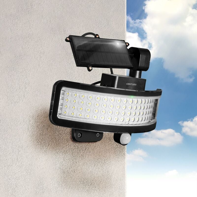 foto del prodotto proiettore led solare girasole auto orient. 7w 4000k century