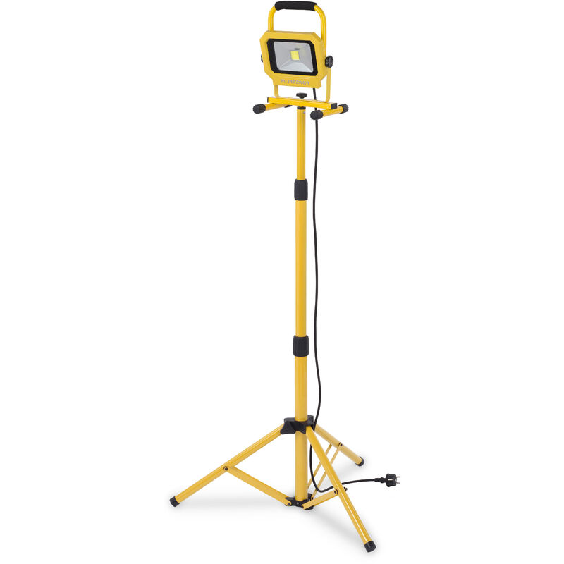 foto del prodotto proiettore led su telaio e treppiede 20 w powerplus