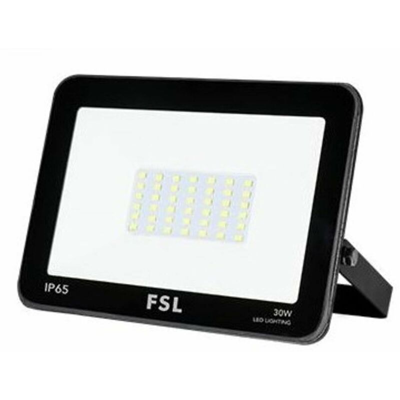 foto del prodotto proiettore per esterni nero 30w ip65 120 4000k flfe30w4k 