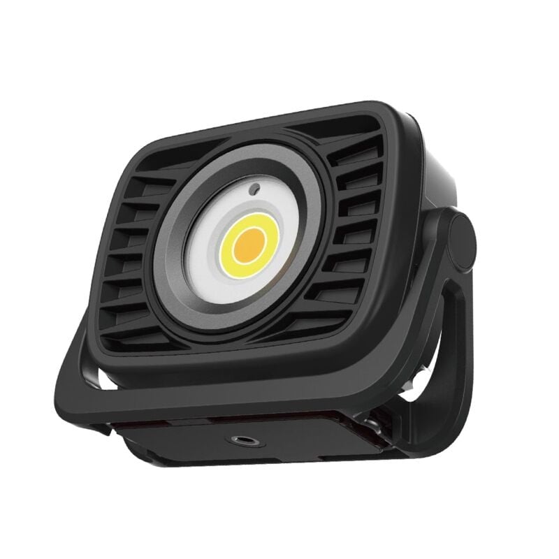 foto del prodotto proiettore ricaricabile con temperatura colore regolabile techman