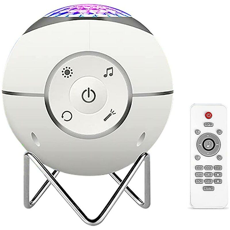 foto del prodotto proiettore smart wifi per luce notturna, proiettore starlight con telecomando musicale bluetooth e timer di gioco per la cameretta dei bambini