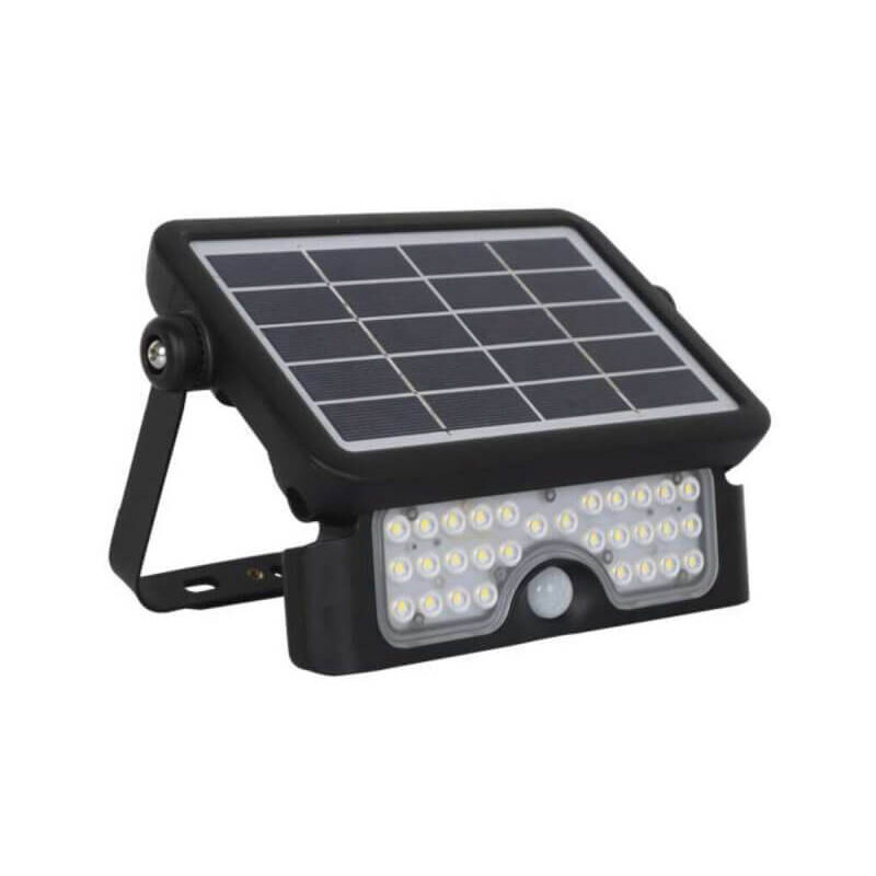 foto del prodotto proiettore solare led ricaricabile 5w
