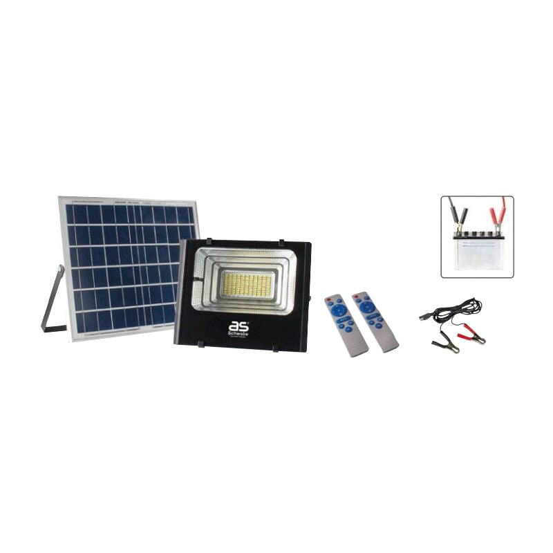 foto del prodotto proiettore solare schwabe 25w con telecomando 46981