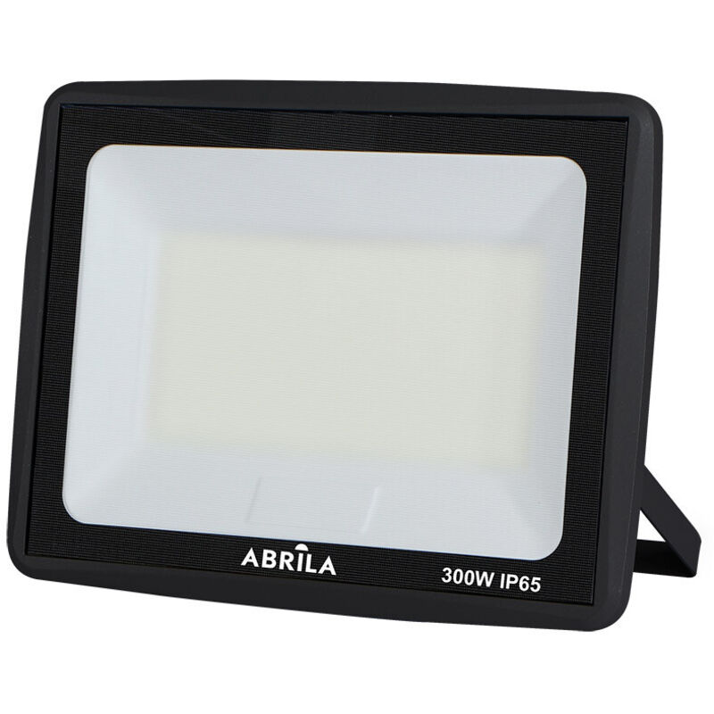 foto del prodotto proiettore 'zircon' (300 w 6500 k 30000 lm) ip65 31 x 41 x 4,7 cm of vetro nero e alluminio