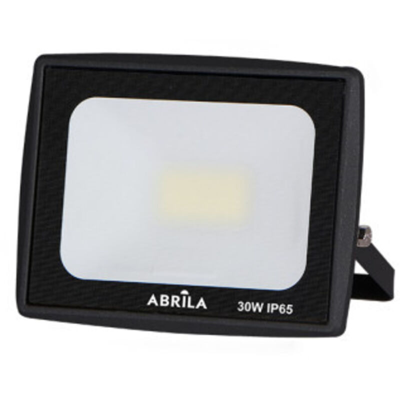 foto del prodotto proiettore zircon 30w 4000k nero 3000lm 11,5x14x2,3 cm ip65