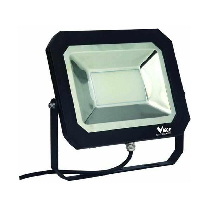 foto del prodotto proiettori led vigor lumy nero luce bianca 75w 5200 lm