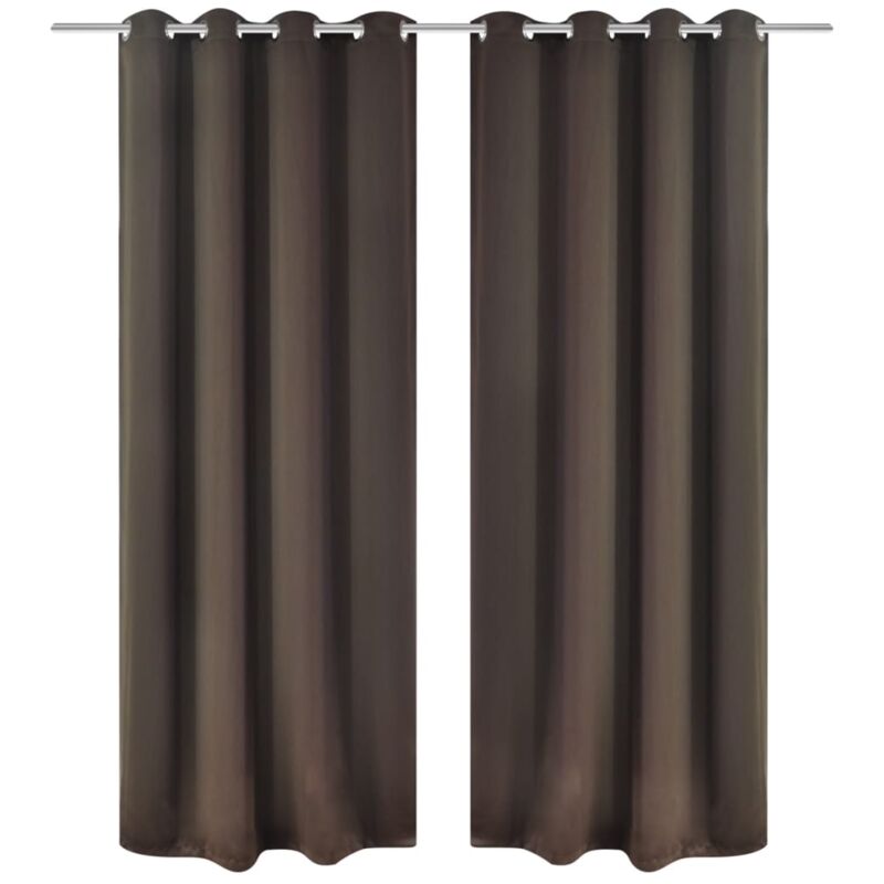 foto del prodotto prolenta premium furniture limited 2 pz tende oscuranti con occhielli in metallo
