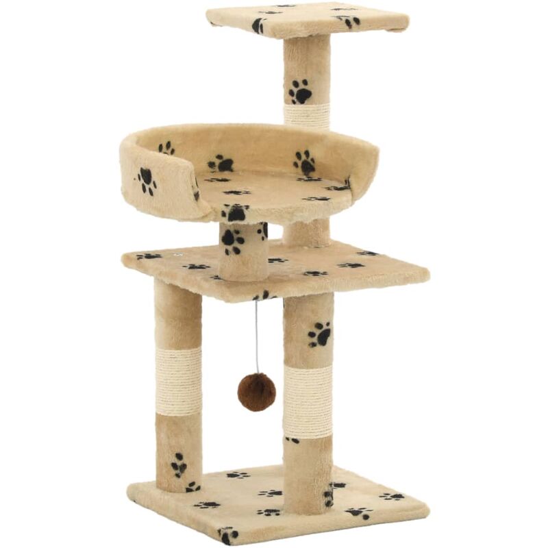 foto del prodotto prolenta premium furniture limited albero per gatti tiragraffi in sisal 65 cm