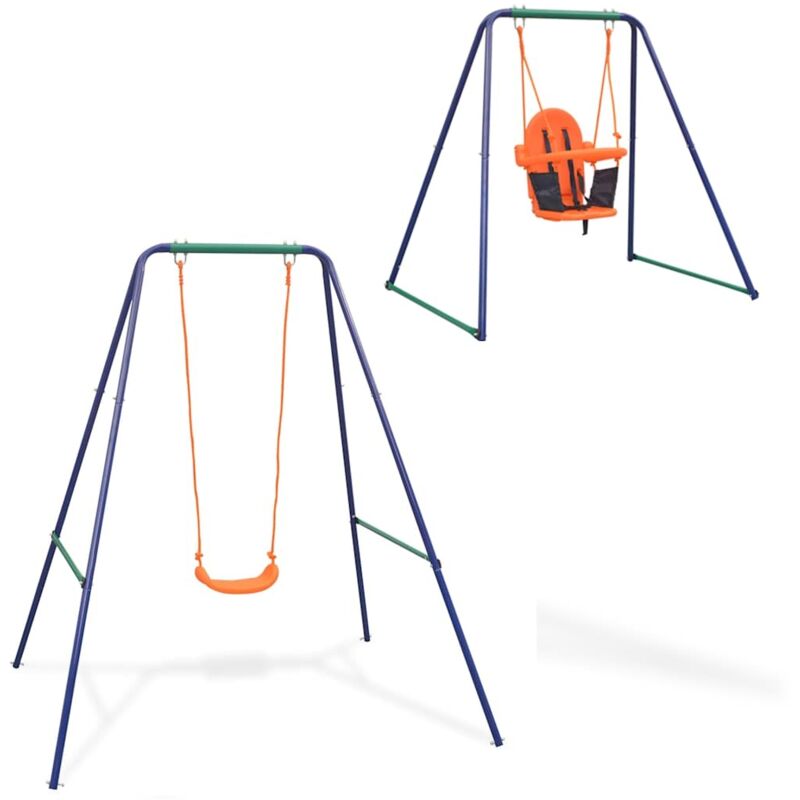foto del prodotto prolenta premium furniture limited altalena singola e altalena da bimbi 2 in 1