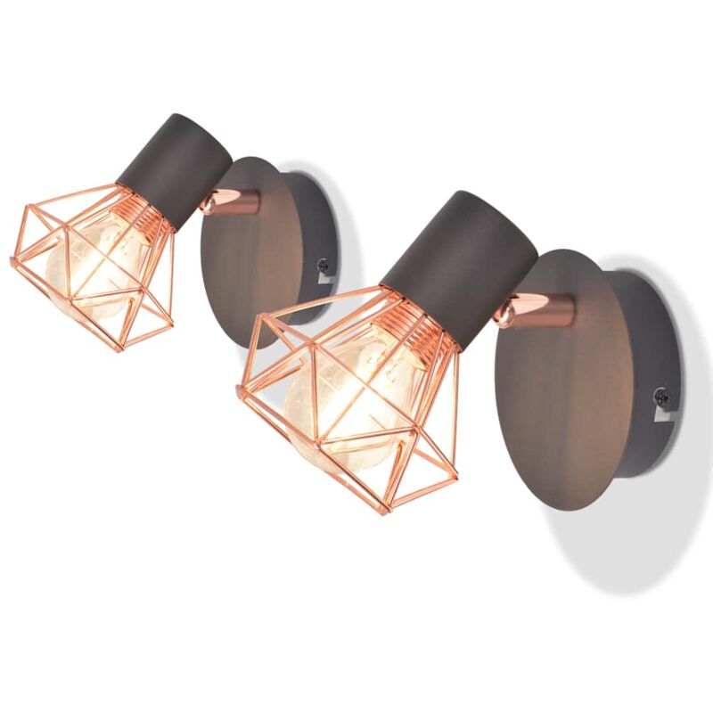 foto del prodotto prolenta premium furniture limited applique 2 pz con 2 lampadine a led a