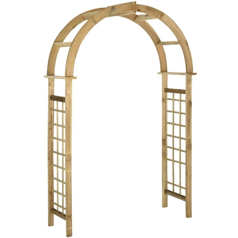 foto del prodotto prolenta premium furniture limited arco a traliccio in legno di pino impregnato