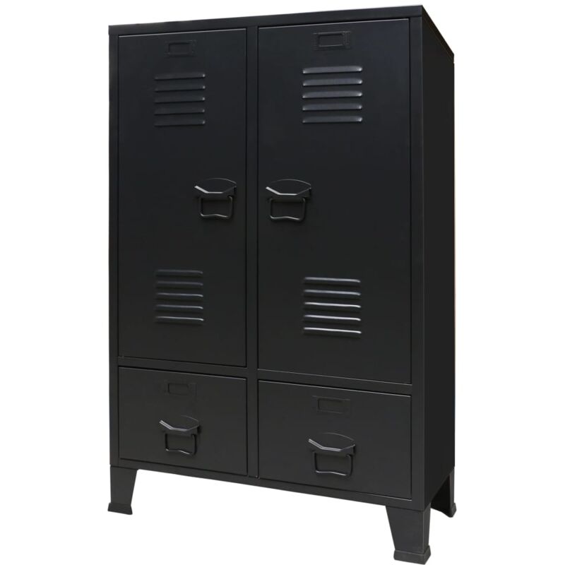 foto del prodotto prolenta premium furniture limited armadio in metallo in stile industriale