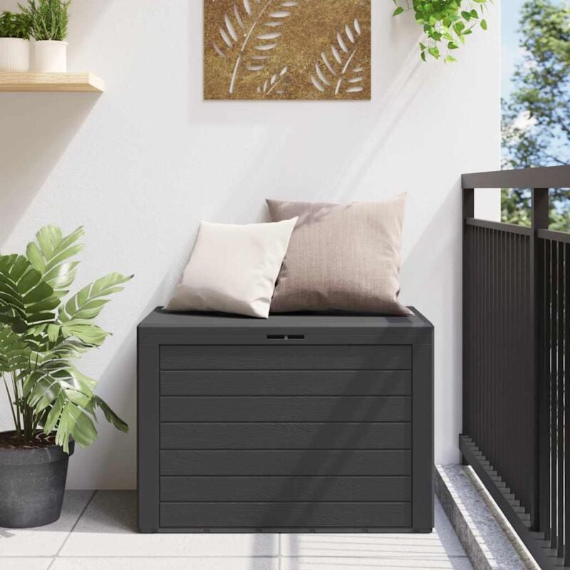 foto del prodotto prolenta premium furniture limited baule da giardino antracite 78x44x55 cm