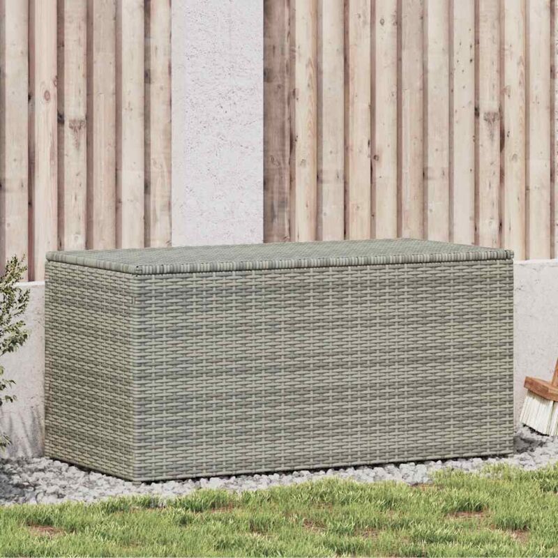 foto del prodotto prolenta premium furniture limited baule da giardino in polyrattan 100x50x50 cm