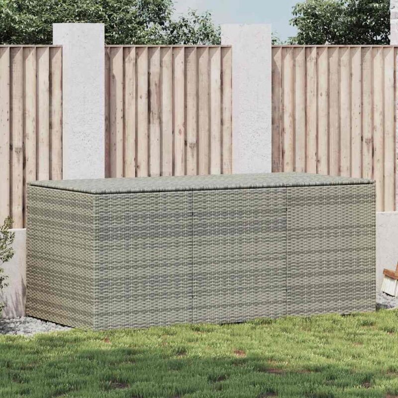foto del prodotto prolenta premium furniture limited baule da giardino in polyrattan 180x90x70 cm