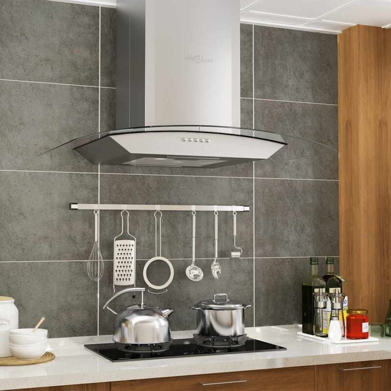 foto del prodotto prolenta premium furniture limited cappa aspirante a muro 60 cm acciaio