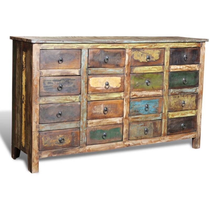 foto del prodotto prolenta premium furniture limited cassettiera in massello di riciclo stile