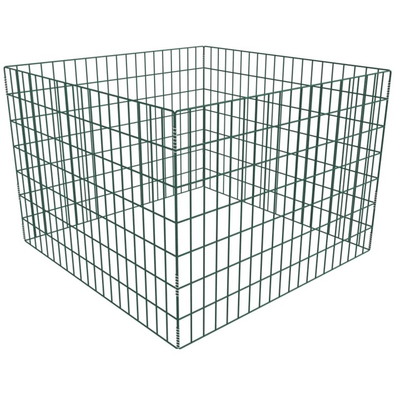 foto del prodotto prolenta premium furniture limited compostiera da giardino quadrata a rete 100 x